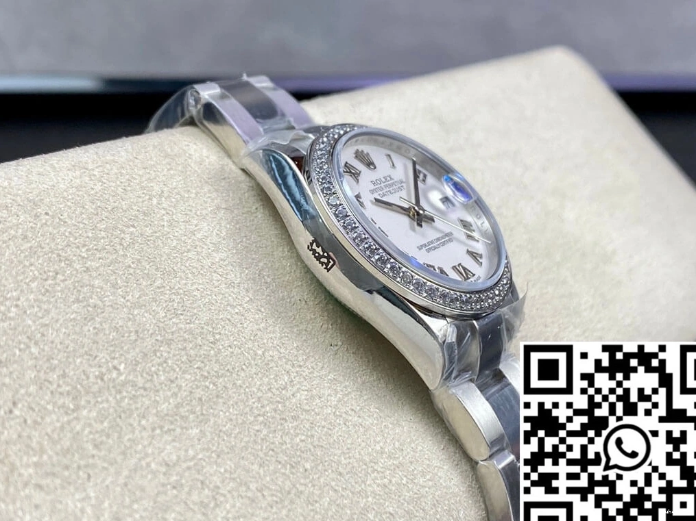 Bezel 31MM Rolex Diamond EW Factory M278384RBR-0013 Datejust 0113